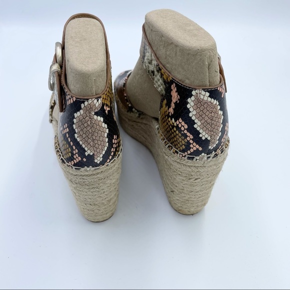 Marc Fisher Alida Espadrille Platform Sandal Sz 10 - Picture 6 of 13